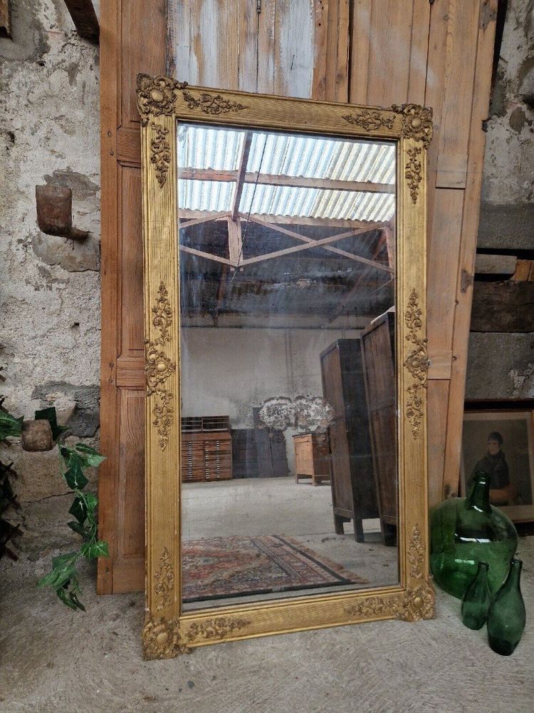 Specchio antico francese Regency del XIX secolo