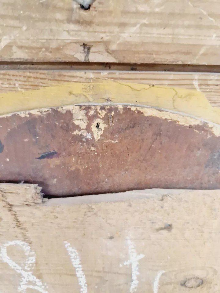 Dipinto ad olio del XIX secolo La Vergine Addolorata