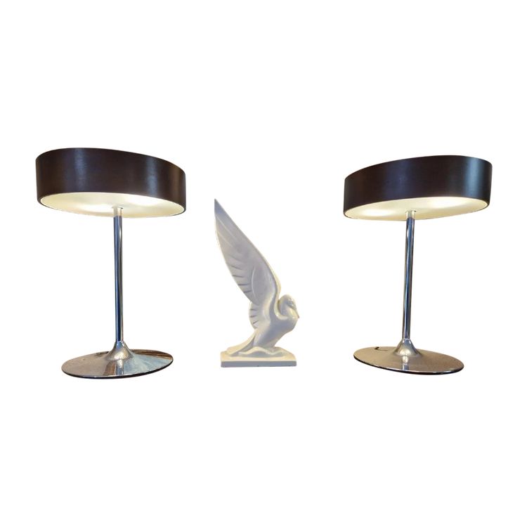 Coppia di lampade Malibu vintage anni '80