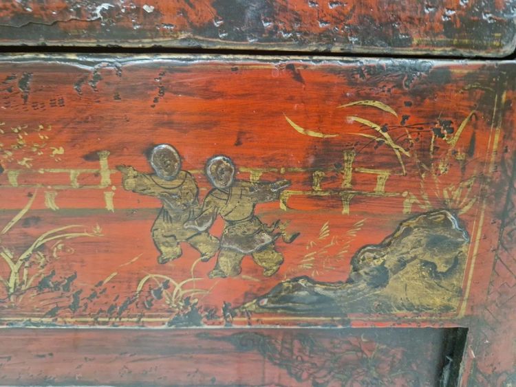 Pair of Chinese Qing Dynasty Bedside Tables