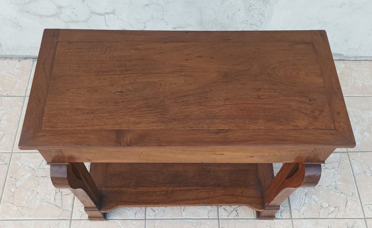 Console Restauration en noyer