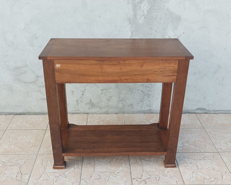 Console Restauration en noyer
