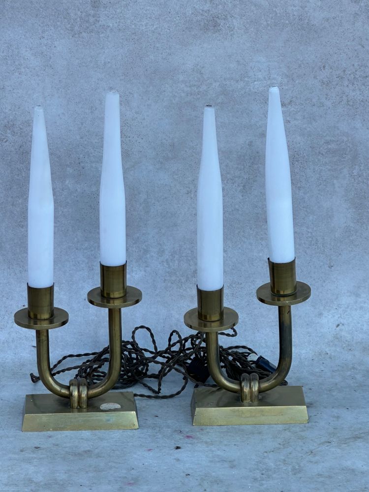 Pair of table ends