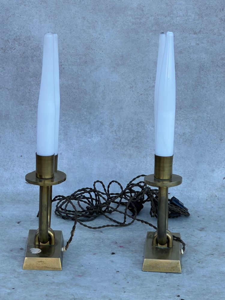 Pair of table ends