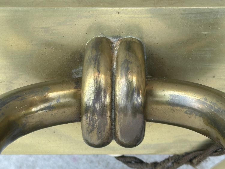 Pair of table ends