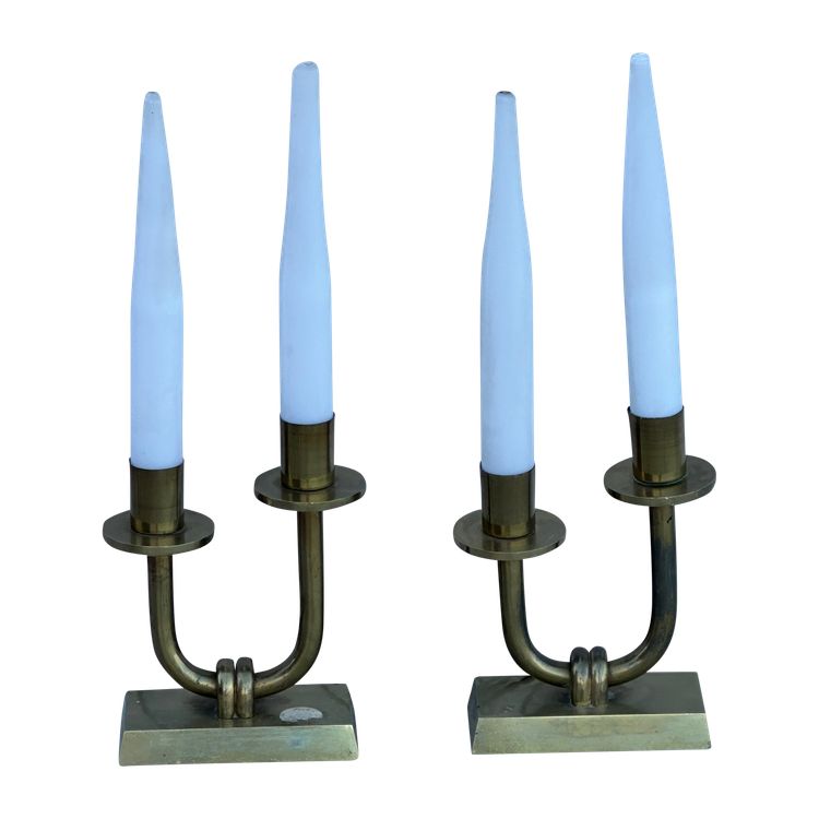 Pair of table ends