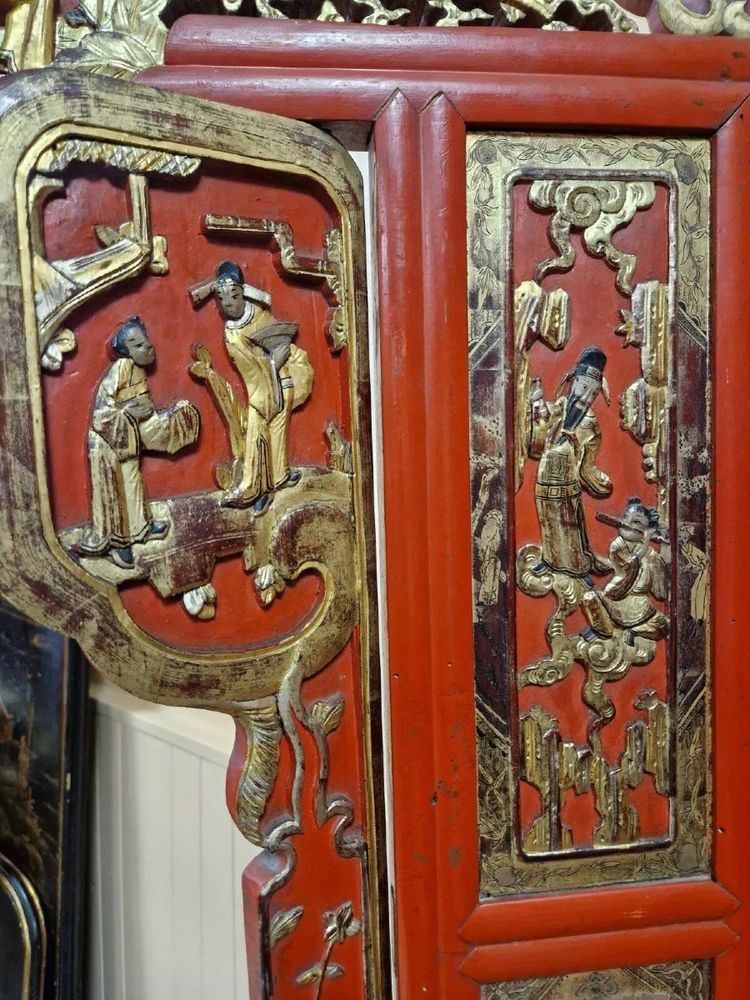 Antique Chinese Qing Dynasty Bathroom Cabinet
