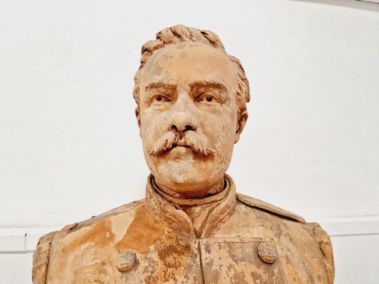 Busto antico di Albert Ernest Carrier Belleuse