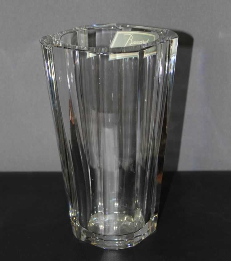Vaso di cristallo Baccarat 1950 circa, condizioni perfette