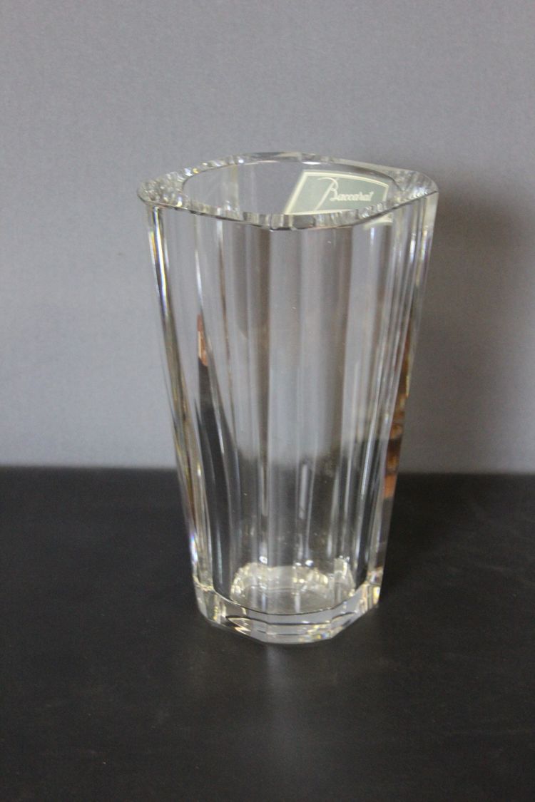 Vaso di cristallo Baccarat 1950 circa, condizioni perfette
