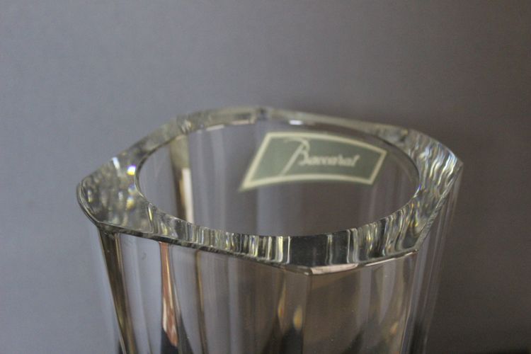 Vaso di cristallo Baccarat 1950 circa, condizioni perfette