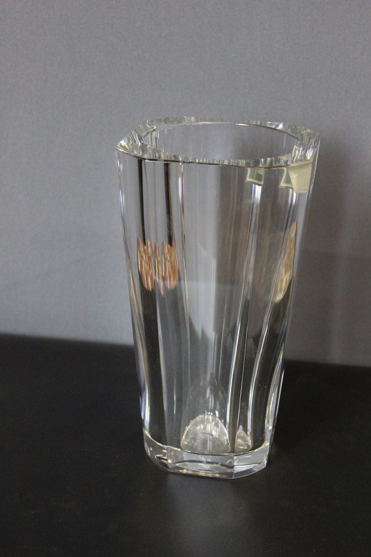 Vaso di cristallo Baccarat 1950 circa, condizioni perfette