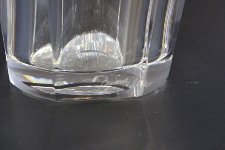 Vaso di cristallo Baccarat 1950 circa, condizioni perfette