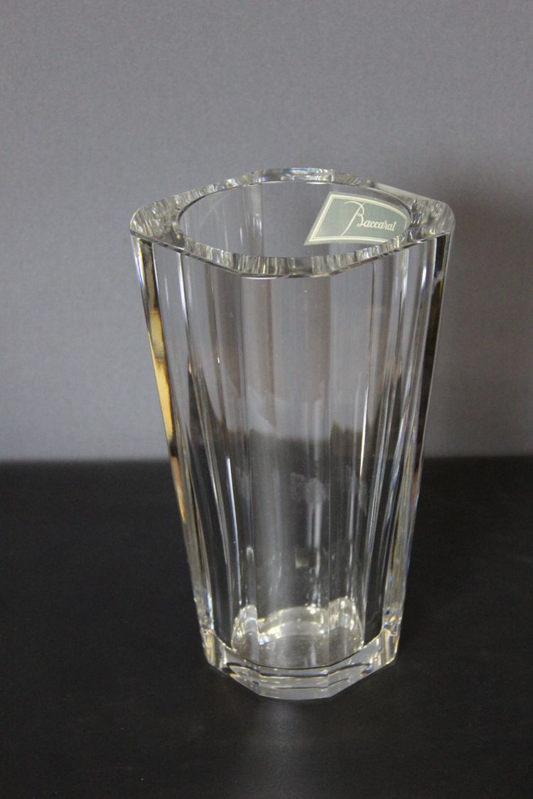 Vaso di cristallo Baccarat 1950 circa, condizioni perfette
