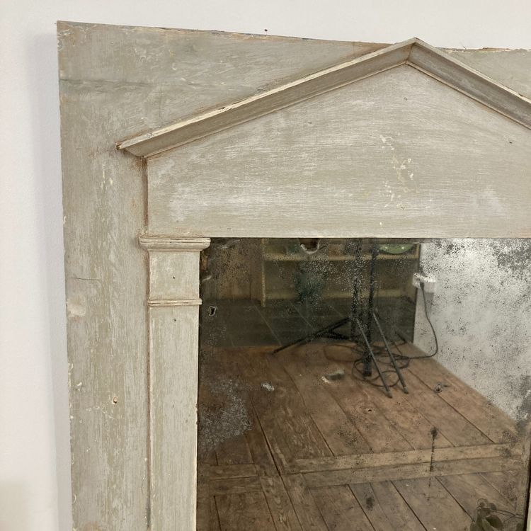 Directoire period paneled mirror