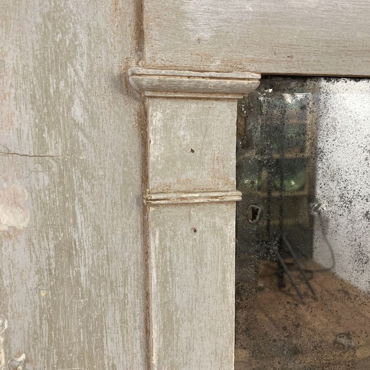 Directoire period paneled mirror