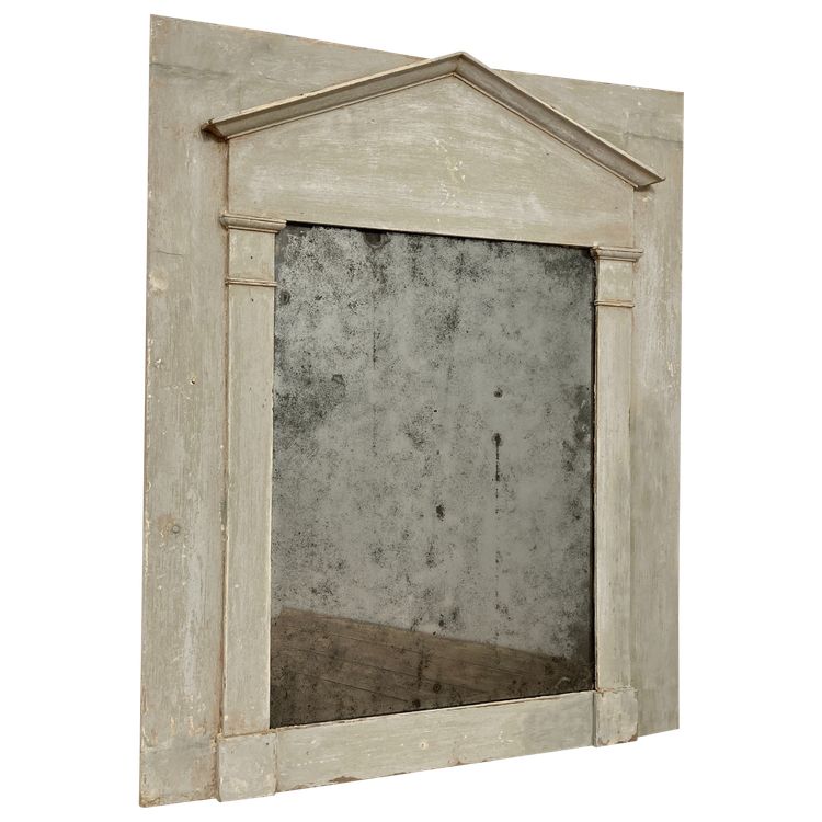 Directoire period paneled mirror