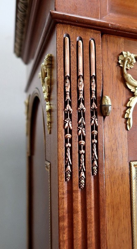 Important Property Library in Mahogany, Louis XVI style - End of XIXth century