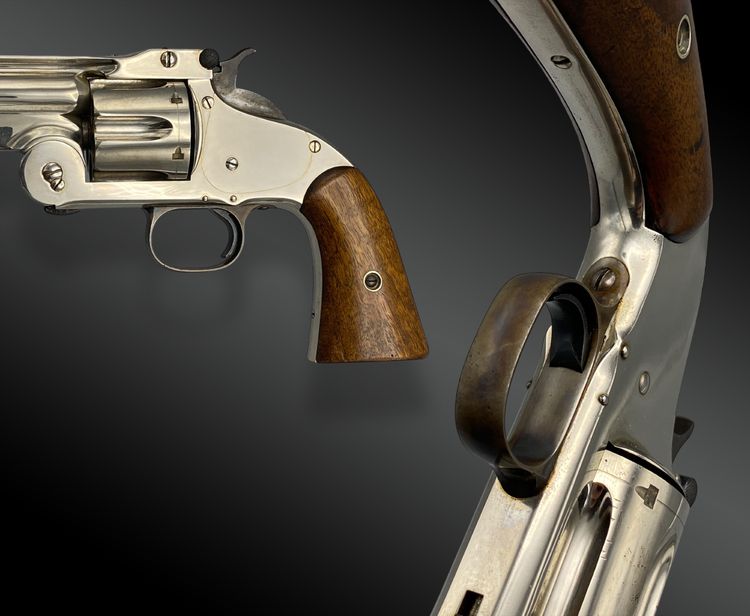Revolver Smith et Wesson, N°3 second model. American model. États-Unis – 1872 à 1874