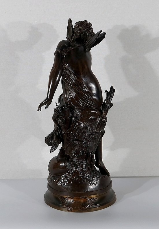  Importante bronzo "Ondine" di M. Moreau - metà del 19° secolo