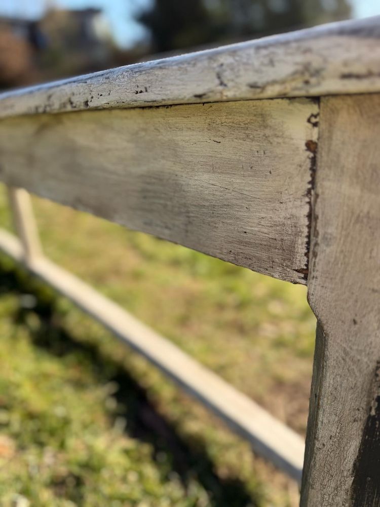 19th century patinated console table