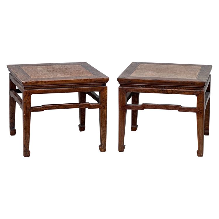 Paire de tables basses