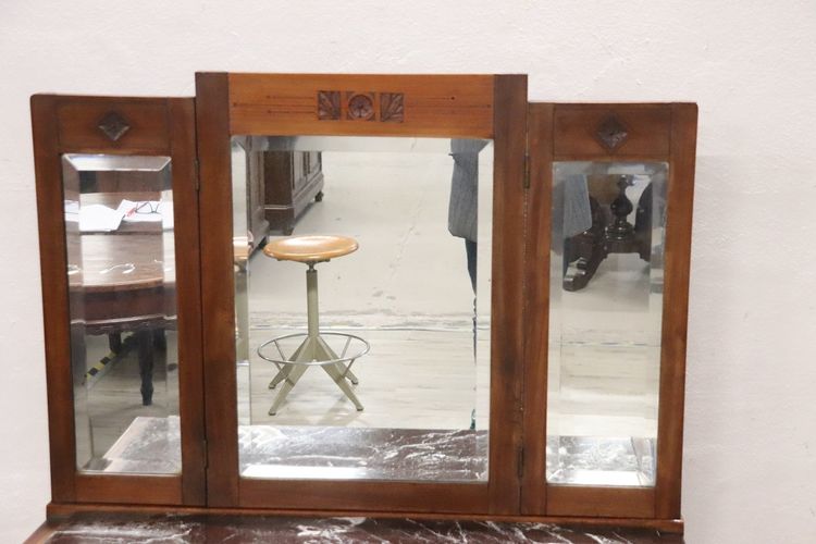 Dressing Table in Cherry with Armchair