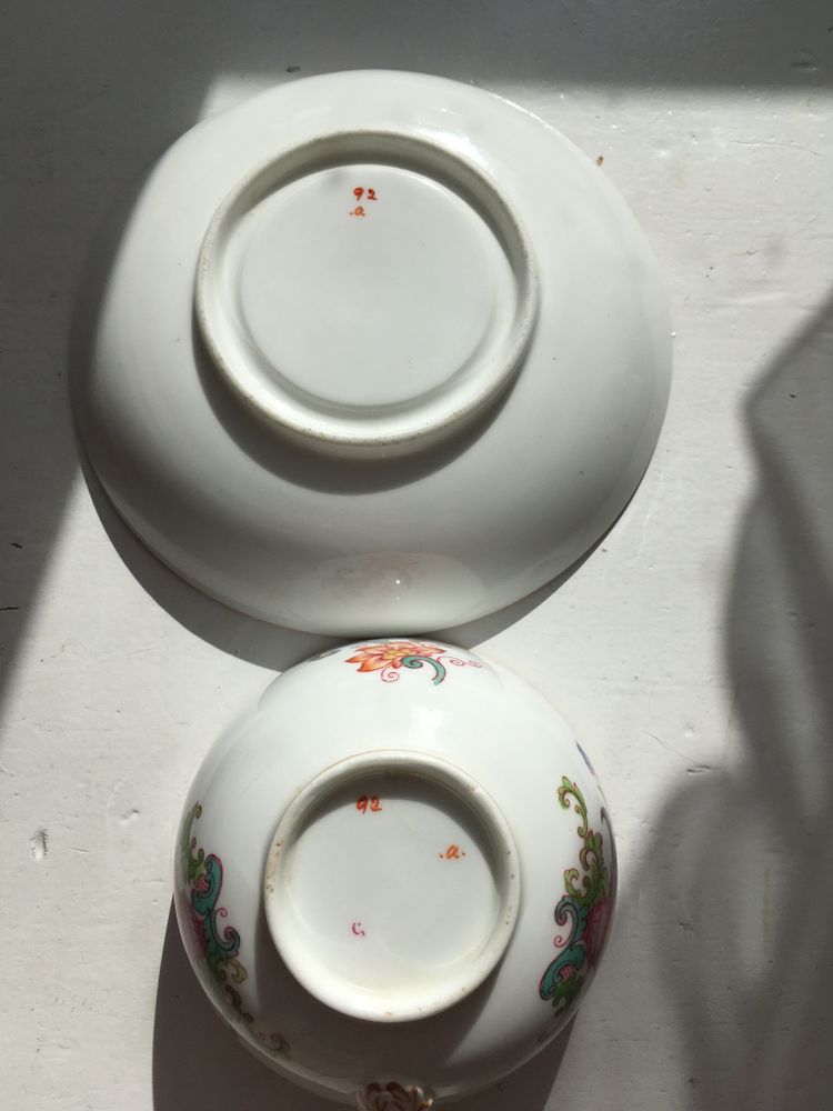 Tasse à thé décor Minton