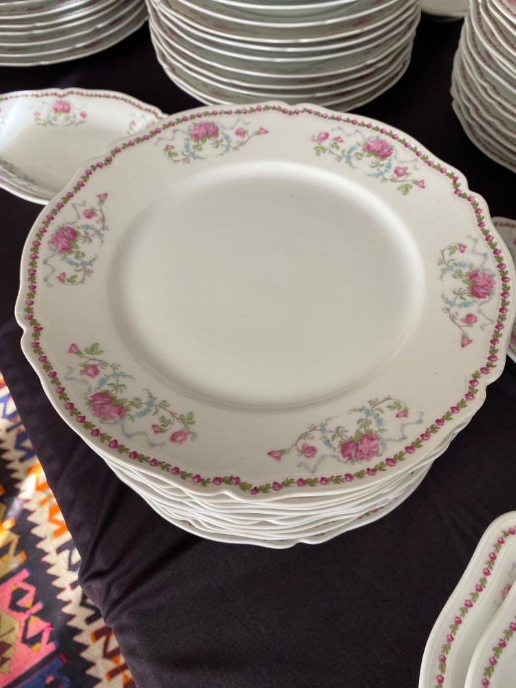 Martin Charles Limoges porcelain service
