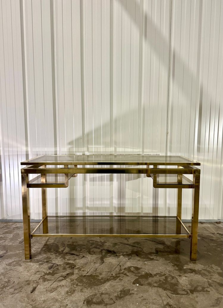 Console Guy Lefevre Pour Maison Jansen 1970s