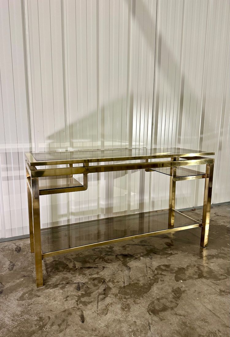 Console Guy Lefevre Pour Maison Jansen 1970s