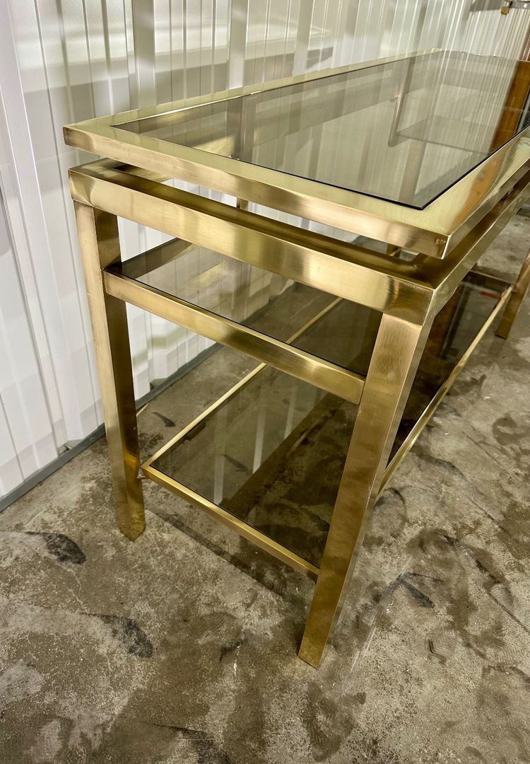 Console Guy Lefevre Pour Maison Jansen 1970s