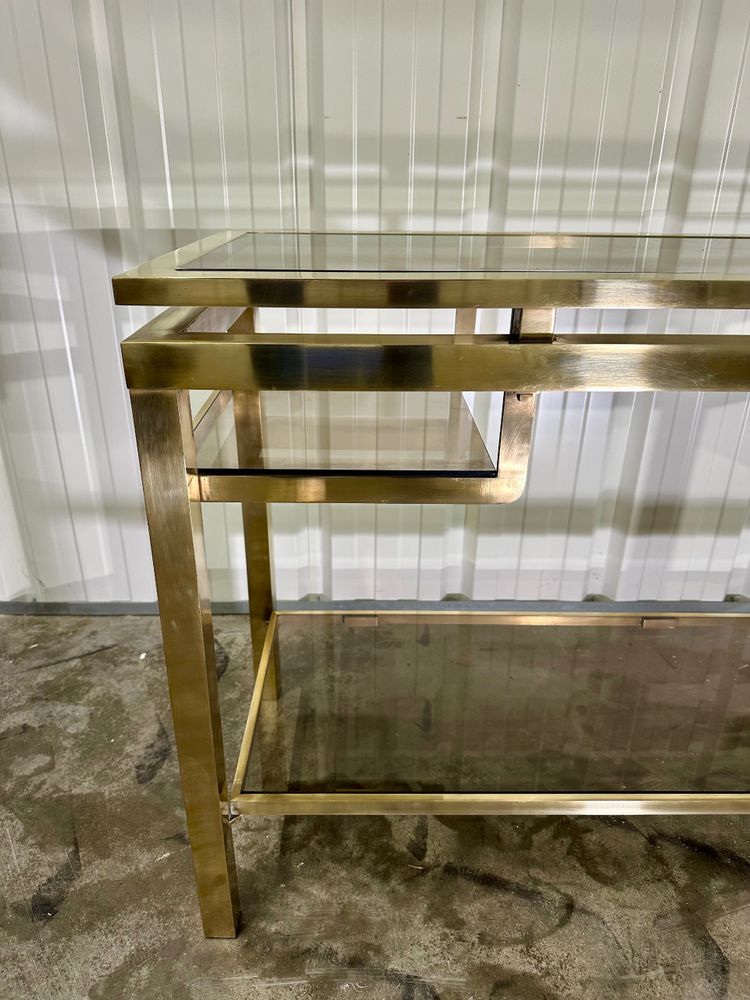 Console Guy Lefevre Pour Maison Jansen 1970s