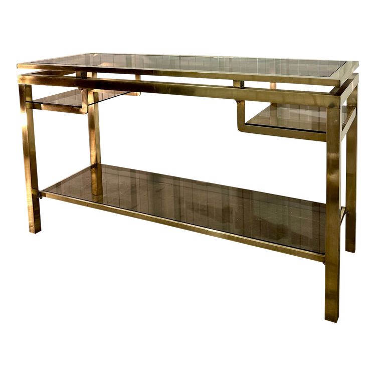 Console Guy Lefevre Pour Maison Jansen 1970s