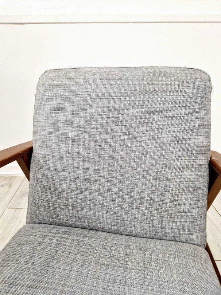 Mid-Century Style Teak Lounge Chair