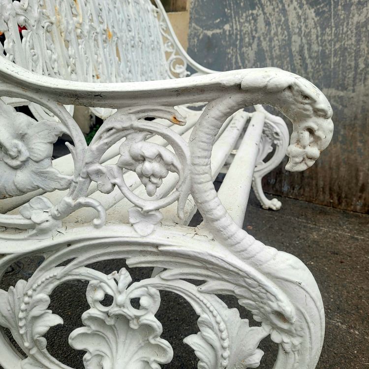 Coalbrookdale, Cast-iron bench, 19th century