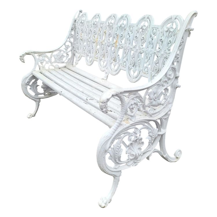 Coalbrookdale, Cast-iron bench, 19th century