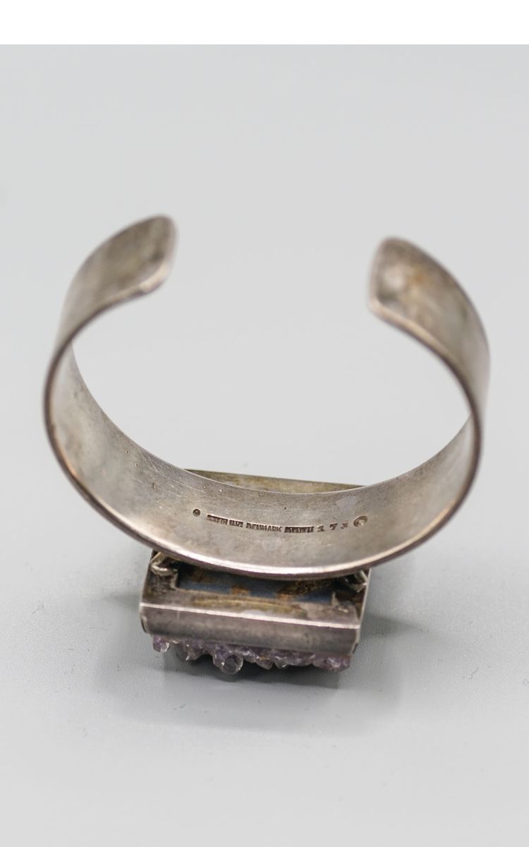 Bracciale in argento con ametista Bent KNUDSEN