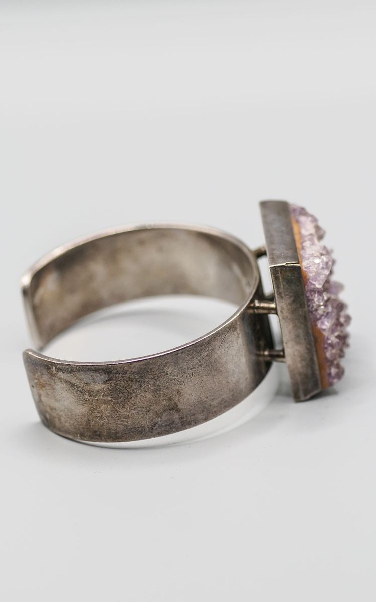 Bracciale in argento con ametista Bent KNUDSEN