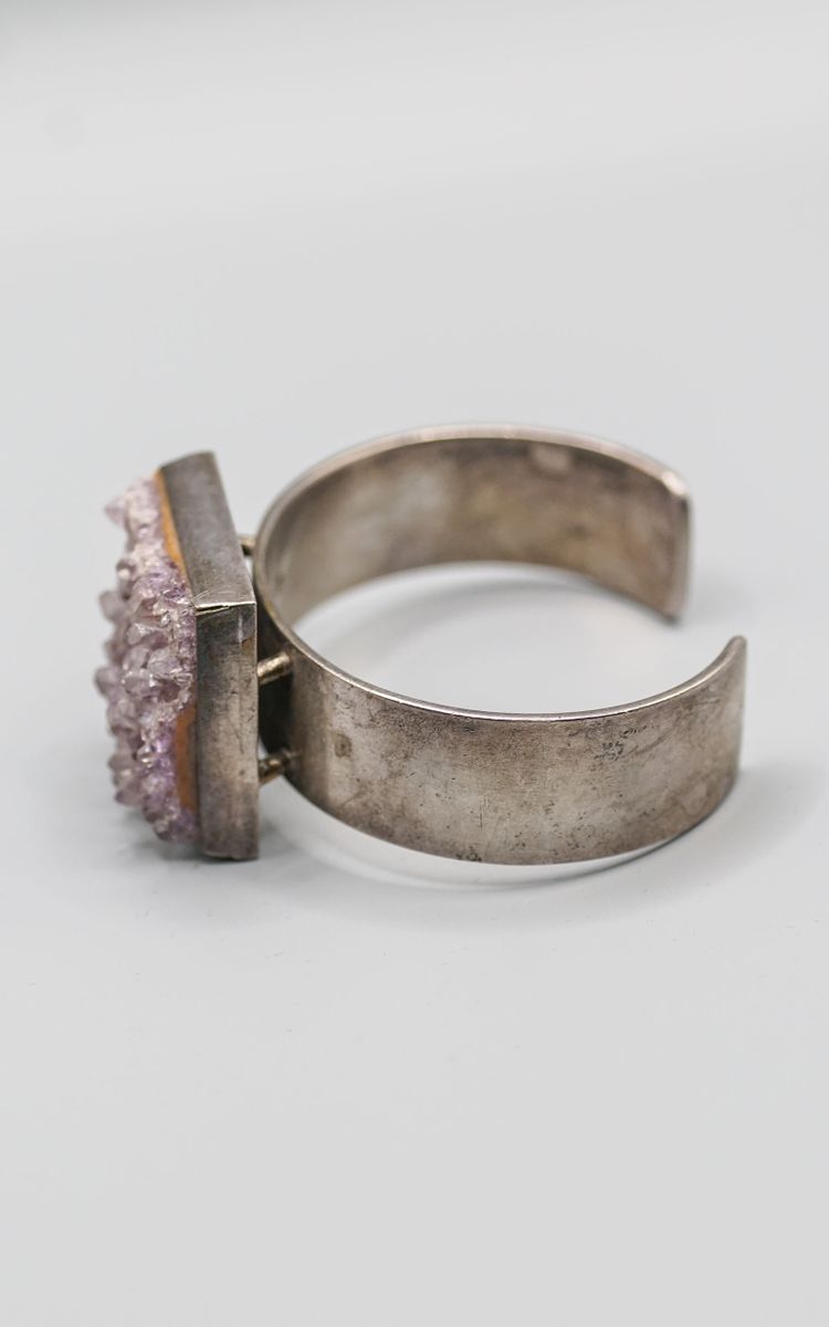 Bracciale in argento con ametista Bent KNUDSEN