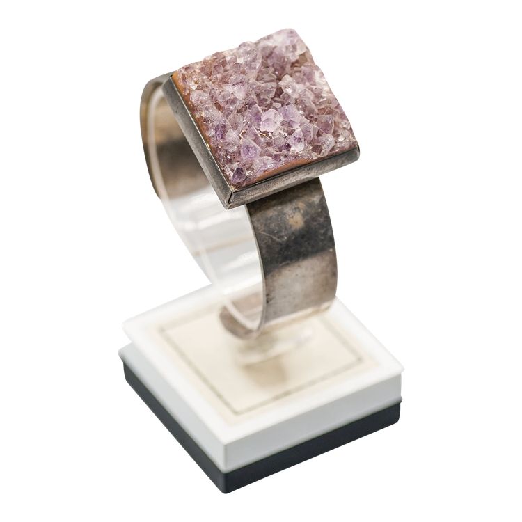 Bracciale in argento con ametista Bent KNUDSEN