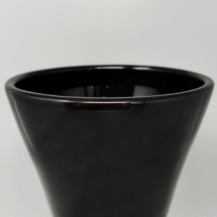 Vase polychrome en céramique de Bizzirri datant des années 1980. Fabriqué en Italie