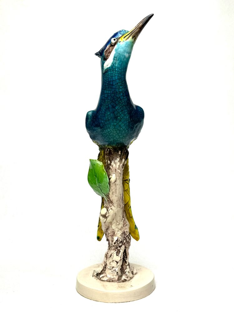 Ceramic Bird Figure