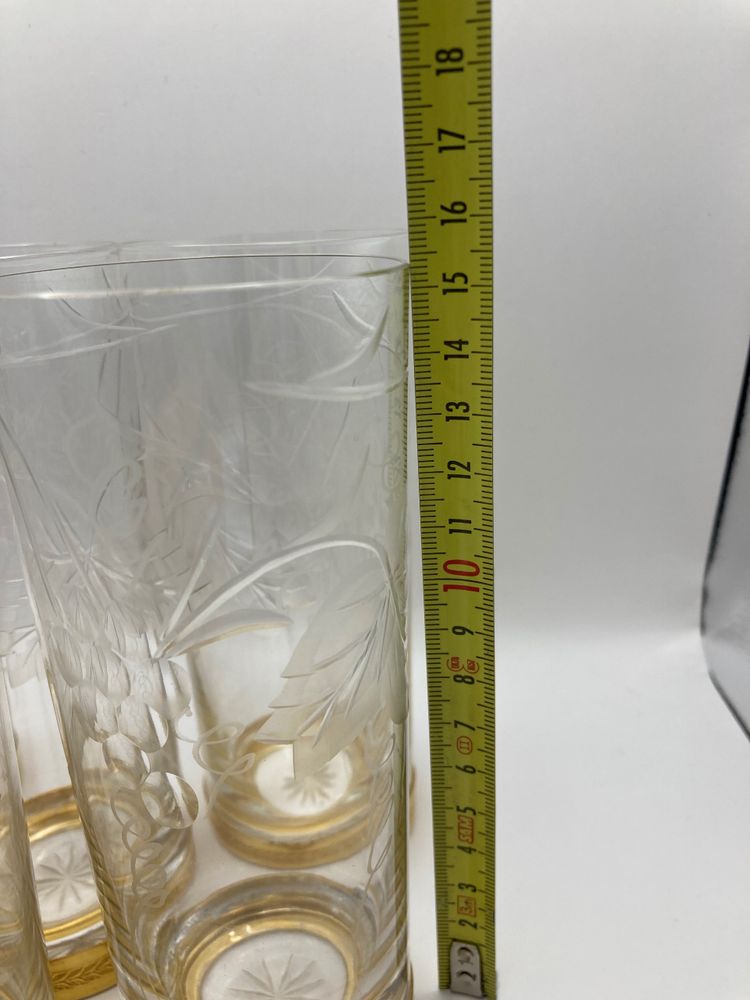 Longdrinkgläser aus Kristall 