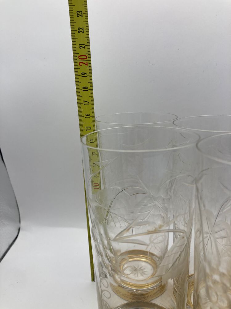 Longdrinkgläser aus Kristall 
