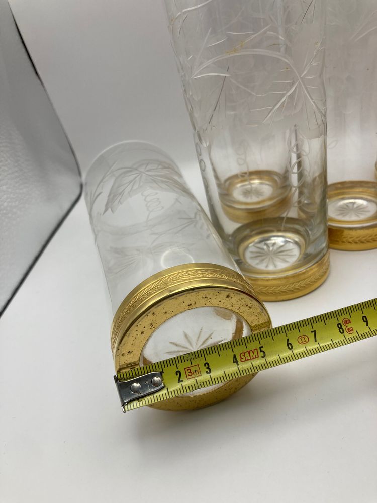 Longdrinkgläser aus Kristall 