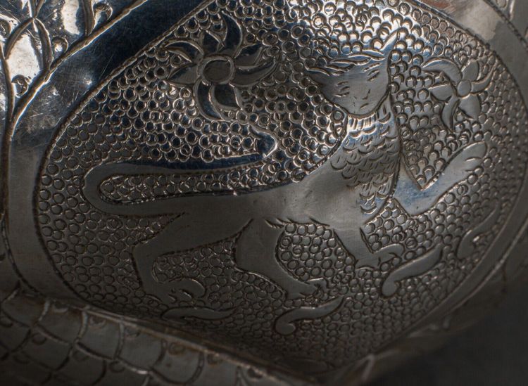 Kovsh calice russo in argento a forma di zucca 1900