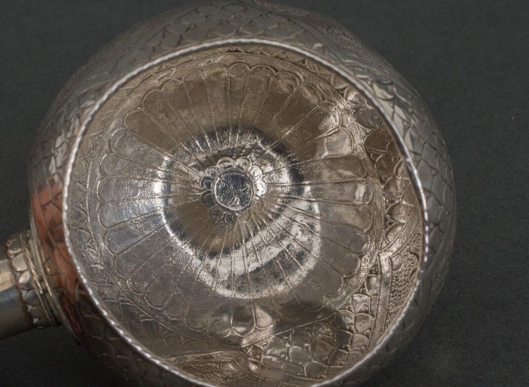Kovsh calice russo in argento a forma di zucca 1900