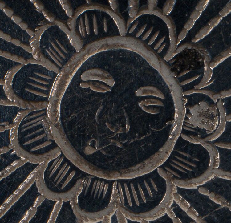 Kovsh calice russo in argento a forma di zucca 1900