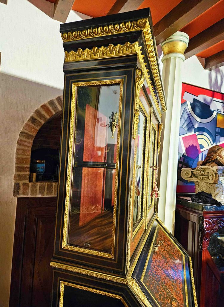 Mobili in intarsio Boulle e bronzo dorato, periodo Napoleone III